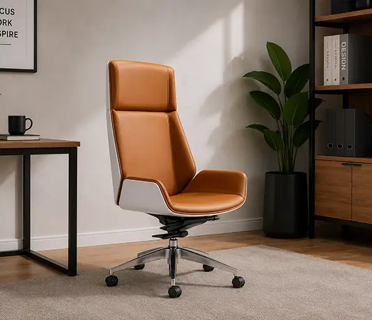 Executive leather chair