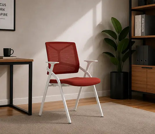 Mesh Training Chair — Red