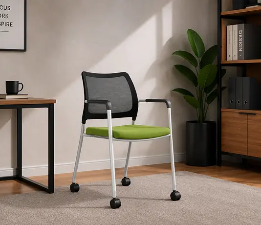 Mesh Training Chair — Green